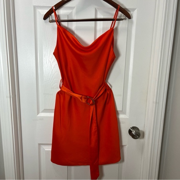River Island Dresses & Skirts - River Island slip dress Red/orange size 10